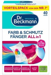 DR BECKMANN Chusteczki do prania 3w1 wyłapujące kolor
