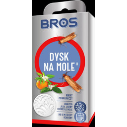 Bros Dysk Na Mole Kwiat Pomarańczy 1szt
