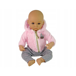 Lalka Bobas Niemowlak Niemowilę Akcesoria Smoczek Pampers