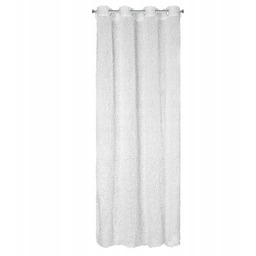 Subtelna Biała Zasłona Pióra Marion Na Przelotki 140x250