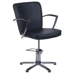 Fotel Fryzjerski Livio Czarny Bh-8173