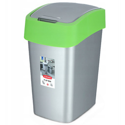 Kosz na śmieci Curver Flip Bin 25L, zielony
