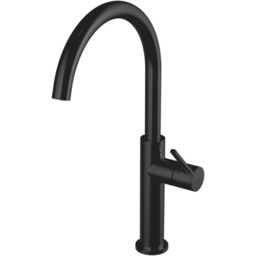 Omnires Tula bateria zlewozmywakowa czarny mat TL6050BL