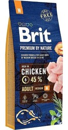 Brit Premium By Nature Adult M Z Kurczakiem