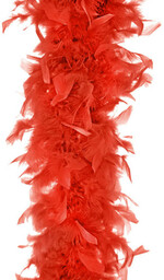 Boa - czerwony - 180 cm.