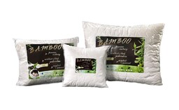 Poduszka antyalergiczna 40x40 Bamboo 0,25 kg biała