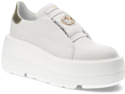 Białe Sneakersy Carinii Modne Obuwie Damskie