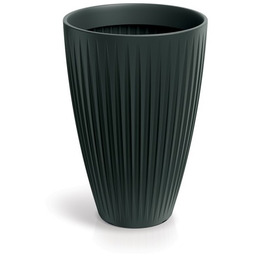 Donica ogrodowa Latia Round High Anthracite 47 l