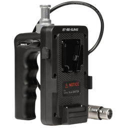 Nanlite BT-BG-XLR4II - uchwyt akumulatora V-Mount z 4-pinowym