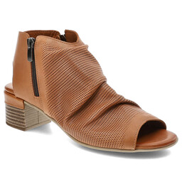 Venezia Brązowe Sandały Stylowe Buty Damskie