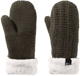 Rękawiczki damskie Jack Wolfskin Highloft Knit Mitten -