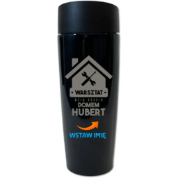 Warsztat moim drugim domem (wstaw imię) - kubek