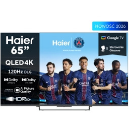 Haier H65S85GUX 65" QLED 4K GoogleTV Funkcje AI