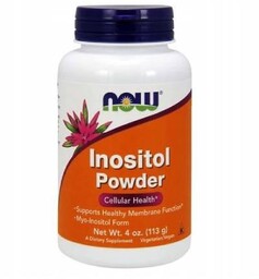 NOW Inositol Powder, 113g -> Odbiór w Żabce!