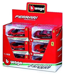 Ferrari różne rodzaje 1:43 BBURAGO