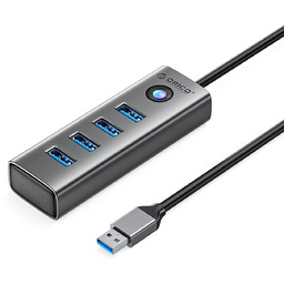 Hub USB 3.0 Orico PDD4U-U3 4x USB-A Plug&Play