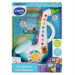 Zabawka interaktywna Vtech Śpiewający Saksofon trąbka Mikołaj Pl