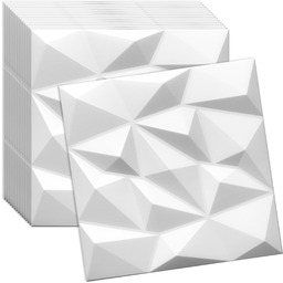 Panele Białe Kasetony 50x50 Sufitowe Piankowe Dekoracyjne Piankowe16szt