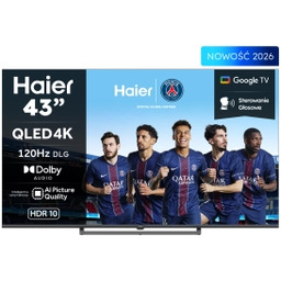 Haier H43S80GUX 43" QLED 4K 60Hz Google TV