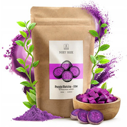 PURPLE MATCHA CHINSKA MARY ROSE UBE W PROSZKU