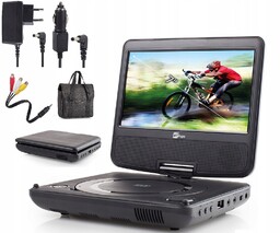 Przenośny 12V 230V DVD Mp3 Usb Pokrowiec Akcesoria