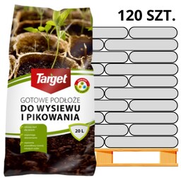 Ziemia do siewu 20 l paleta 120 szt.