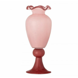 Bloomingville FRILLS Szklany Wazon do Kwiatów 34 cm