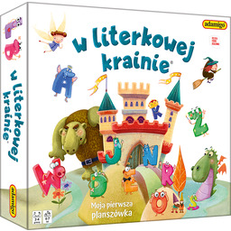 Adamigo moja pierwsza planszówka W literkowej krainie