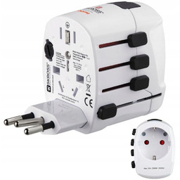 Adapter podróżny Hama World Travel Pro 223471 (Europa