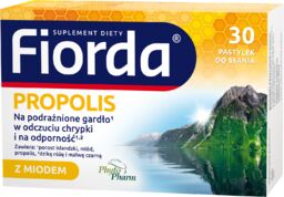 Fiorda Propolis, 30 pastylek do ssania