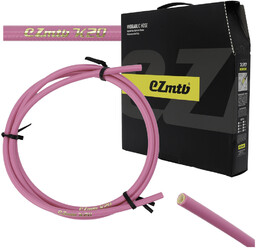 EZMTB Przewód hamulca hydr. 1m różowy 4-warstwy zamiennik