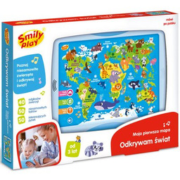 SMILY PLAY Zabawka interaktywna Odkrywam świat Moja pierwsza