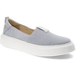 Wasak Niebieskie Półbuty Wygodne Obuwie Damskie