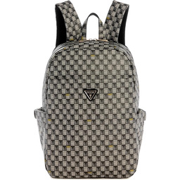 GUESS G-Wave Travel, czarne logo, plecak - 16,5