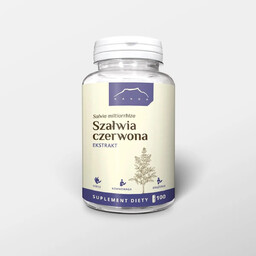 Nanga, Szałwia Czerwona 700 Mg, Suplement diety, 100