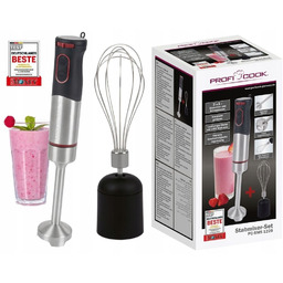 Blender Ręczny Mocny Mikser Rozdrabniacz Elektryczny 1000W Stalowy