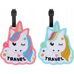 Etykiety Bagażowe 2X Zawieszki Do Walizek Identyfikatory Walizkowe