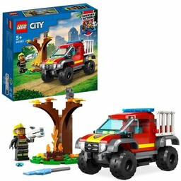 LEGO 60393 City Wóz strażacki 4x4 misja ratunkowa