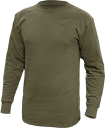 bluza termoaktywna BRANDIT PLUSH olive-XXL