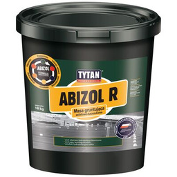 Masa gruntująca asfaltowo-kauczukowa Abizol R 18 kg Tytan