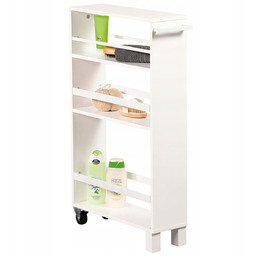 Mobilny Wąski regał Trzy poziomowy 50xh79cm Szafka Kuchenna