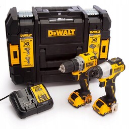 Zestaw Combo DeWALT DCK2110L2T 12V Wkrętarka DCD701 Zakrętarka