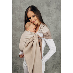 Chusta kółkowa LennyLamb - Baby Caffe Latte -