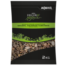 Aquael żwir naturalny wielobarwny 5-10 mm 2 kg