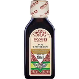 Olej z pestek dyni tłoczony tradycyjnie 100 ml