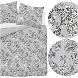 Pościel Satyna Bawełniana Asti 220x200 3cz Detexpol