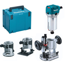 Frezarka Wielofunkcyjna Makita RT0702CX2J 3 moduły