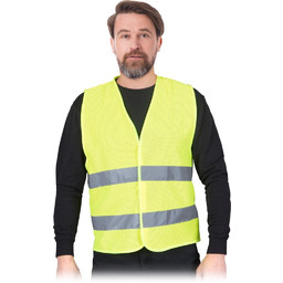 KOS-MESH - Kamizelka ostrzegawcza przewiewna z siateczki