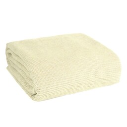 Eurofirany Koc narzuta na fotel 70x160 Amber kremowy