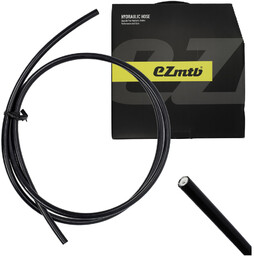 EZMTB Przewód hamulcowy hydrauliczny 3-warstwy czarny 1 m